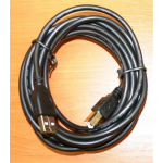 GEMBIRD Kabel CABLEXPERT USB A-B 4,5m 2.0 HQ Black, zlacené kontakty