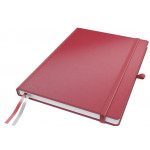 LEITZ Zápisník Complete, A4, linka, červená