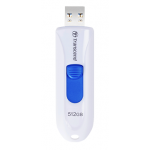 Transcend 512GB JetFlash 790W, USB 3.0 (3.1 Gen 1) flash disk, bílo/modrý