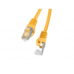 LANBERG Patch kabel cat6 FTP 5m žlutý Fluke Passed  
