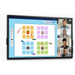 Dell P7525QT 75" IPS Multi-Touch/3840x2160/8ms/400cd/m2/1200:1/2xHDMI/2xDP/RJ45/2xUSB-C/3xUSB-A/3xUSB-B/Repro/černý