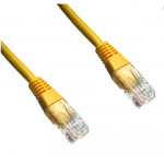 DATACOM Patch cord UTP CAT5E 1,5m žlutý