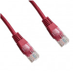 DATACOM Patch cord UTP CAT5E 1,5m červený