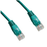 DATACOM Patch cord UTP CAT5E 1,5m zelený