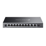 TP-Link ES210GMP Omada 10portový gigabitový Easy Managed switch s 8 porty PoE+
