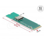 Delock Konvertor z M.2 Key M na 1 x OCuLink SFF-8612