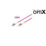 OPTIX SC-SC Optický patch cord 50/125 1m OM4 Duplex
