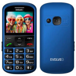 EVOLVEO EasyPhone XS, mobilní telefon pro seniory, modrý