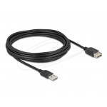 Delock USB 2.0 prodlužovací kabel EASY USB Type-A samec na EASY USB Type-A samice 5 m, černý