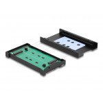 Delock Převodník M.2 Key M NVMe SSD na U.2 nebo M.2 Key B SATA SSD na SATA - beznástrojový