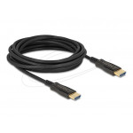 Delock Aktivní optický kabel HDMI 8K 60 Hz 5 m, černý