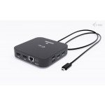 i-tec USB-C Dual HDMI Docking Station, Power Delivery 100W