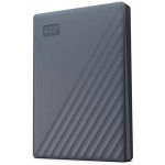 WD My Passport Portable 5TB Ext. USB3.2/USB-C Silicon Grey