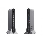 Acer 15in1 Type-C Universal Docking Station : USB-C, 2x USB-A 2.0, 1x USB-A 3.2 Gen2, 1x USB-A 3.2 Gen1, 1x USB-C Gen1, 