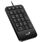 Genius NumPad 125, Klávesnice, numerická, drátová, slim design, Copilot klávesa, USB-C, černá