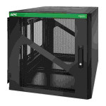 APC NetShelter 12U Wallmount Rack Enclosure Cabinet Side Mount UPS Depth
