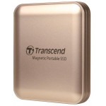 Transcend ESD420G 2TB, USB 20Gbps Type C, Externí odolný SSD disk (3D NAND flash), 2000MB/R, 2000MB/W, Magsafe, šedý
