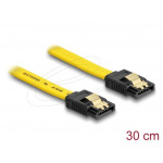 Delock Kabel SATA, 6 Gb/s, 30 cm, žlutý