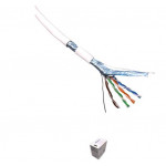 DATACOM FTP drát CAT5E PVC,Eca 305m box bílý