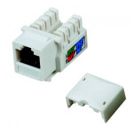 DATACOM Keystone RJ45 UTP CAT5E (DUAL) MINI bílý