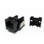 DATACOM Keystone RJ45 UTP CAT6 (DUAL) MINI černý