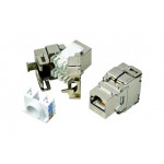 DATACOM Keystone RJ45 STP CAT6 samořezný SILVER