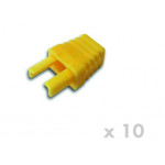 DATACOM Manžetka pro plug RJ45  žlutá (10ks)