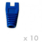 DATACOM Návlek pro plug RJ45 s výřezem modrý  (10ks)