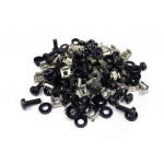 DATACOM Montážní sada  M6  (50ks / bal.) - 16mm BLACK