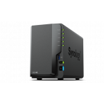 Synology DS225+ Celeron J4125, 2,0-2,7GHz, 2GB DDR4 RAM, 2x SATA, 2x USB3.2 Gen 1