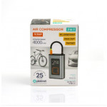 PLATINET Kompresor 10 bar s powerbankou 4000mAh a svítilnou ( mini el pumpa na kolo - auto)