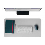 LEITZ podložka na stůl recyklovaná kůže 36x70 cm sv. šedá