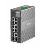 TP-Link IES210GPP Omada 10portový gigabitový průmyslový Easy Managed switch se 6 porty PoE+ a 2 porty PoE++