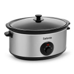 Salente HotPot, pomalý hrnec, 6,5 l, manuální ovládání, nerez