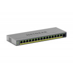 Netgear 16PT GIGABIT UNMANAGEABLE PLUS SWITCH W/ POE+ 