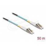 Delock Optický kabel LC Duplex na LC Duplex, multimód, OM3, 50 m