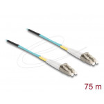 Delock Optický kabel LC Duplex na LC Duplex, multimód, OM3, 75 m