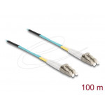 Delock Optický kabel LC Duplex na LC Duplex, multimód, OM3, 100 m