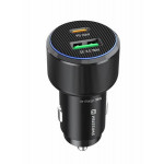 SWISSTEN CL ADAPTÉR USB-C PD + USB-A, 38W ČERNÝ 