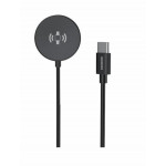 SWISSTEN MAGNETICKÝ KABEL PRO SAMSUNG GALAXY WATCH, USB-C 1.2 M ČERNÝ