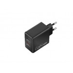 Lenovo Dual USB-C 65W GaN Charger - duální nabíječka 2x USB-C, 45W + 18W, černá
