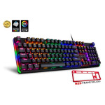 CONNECT IT Mechanická klávesnice NEO2 + CZ + SK layout Černo-Červená