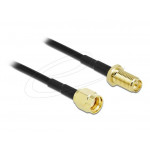 Delock Anténní kabel RP-SMA samec na RP-SMA samice LMR/CFD100 2 m low loss