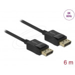 Delock Koaxiální kabel DisplayPort 8K 60 Hz 6 m