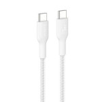 Belkin BOOST CHARGE™ PRO USB-C/USB-C kabel 240W, 2m, bílý - odolný