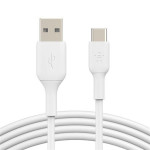 Belkin BOOST CHARGE™ USB-C/USB-A kabel, 1m, bílý - 2pack