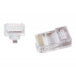 GEMBIRD Univerzální průchozí modulární UTP konektor 8P8C, 50 ks v balení