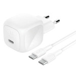 Belkin BOOST CHARGE™ 45W USB-C Power Delivery PPS nástěnná nabíječka + 1m USB-C na USB-C kabel, bílá