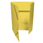 Prešp.desky se 3 chlopn.a gumičk.,A4,žluté,20 ks