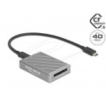 Delock Čtečka karet USB Type-C™ 40 Gbps pro paměťové karty CFexpress typu B